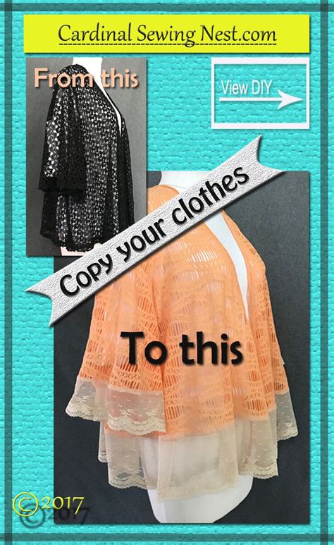 how to copy a garment